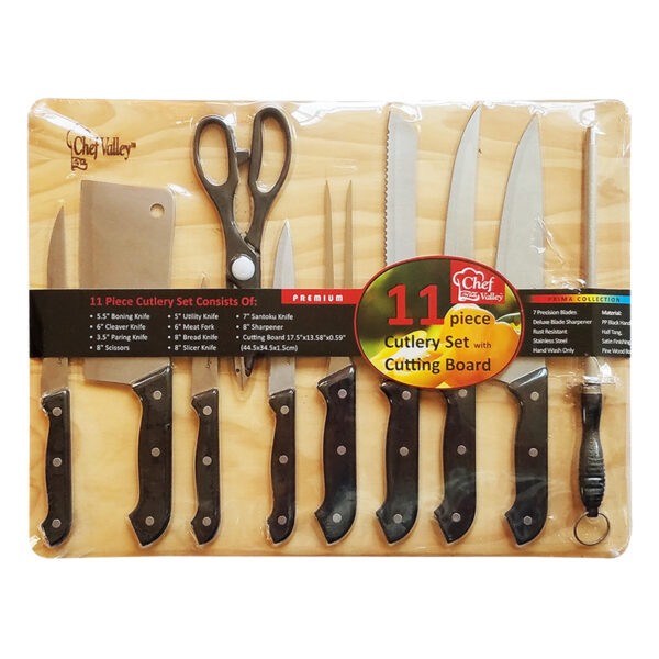 11 PCS KNIFE BOARD SET-6