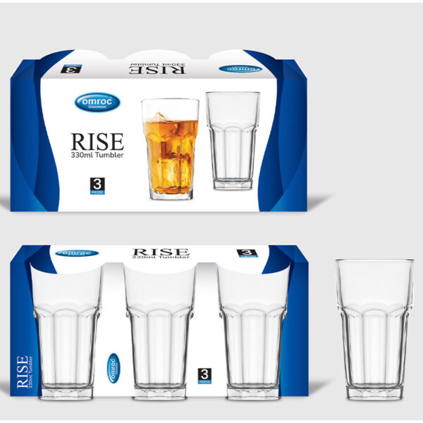 3PK RISE 10OZ TUMBLER SET-16
