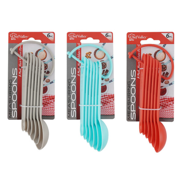 6PCS MEASURING SPOONS - 48