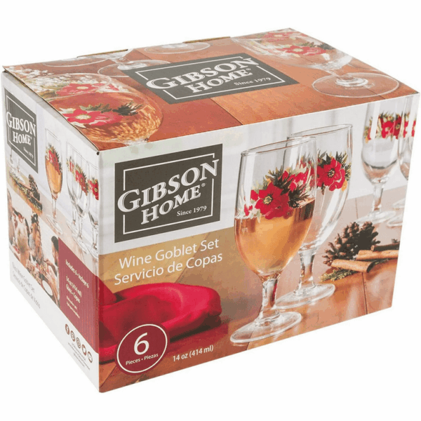 6pc Wine Glass Set- 14oz