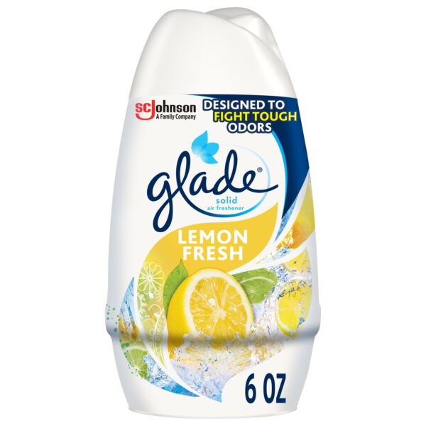 GLADE AIR FRESHENERS 6 OZ SOLID FRESH LEMON
Item # 11454