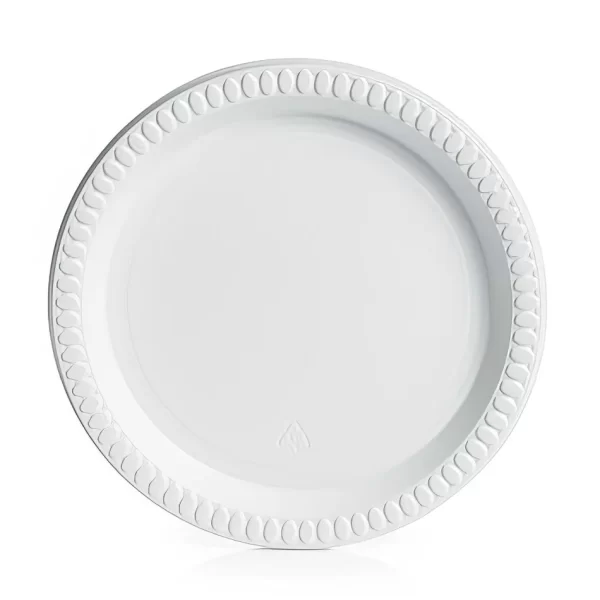 DISPOZE IT PLASTIC PLATE 9 IN 25 CT WHITE 21128
