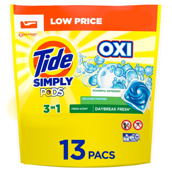 TIDE 6-13ct PODS DAYBREAK FRESH