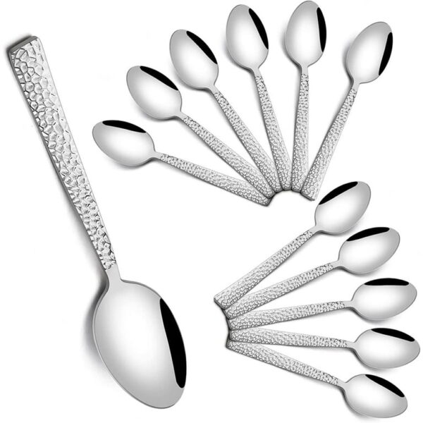 4PCS S/S HEAVY DUTY TEA SPOON - 36