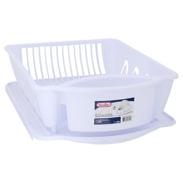 2 Piece Large Sink Set-White