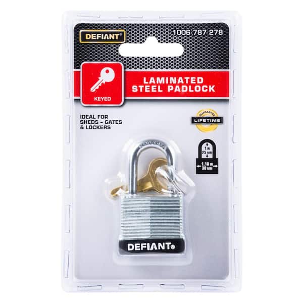 Laminated Padlock W/ 2 Keys- 30mm
72788