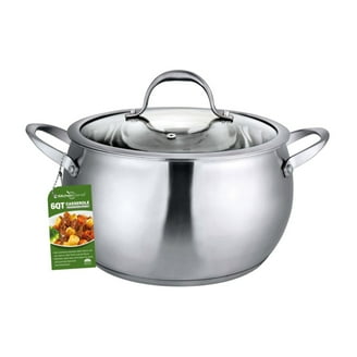 6QT S.S. Casserole with Tempered Glass Lid (4)