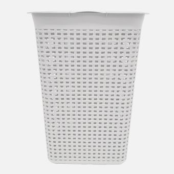 55L PLASTIC LAUNDRY BASKET RECT-12