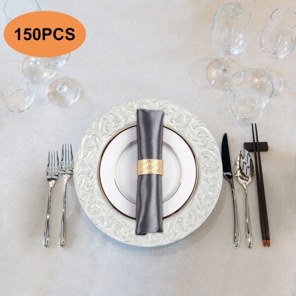 DIS. PLATE 7" PD-02S SILVER