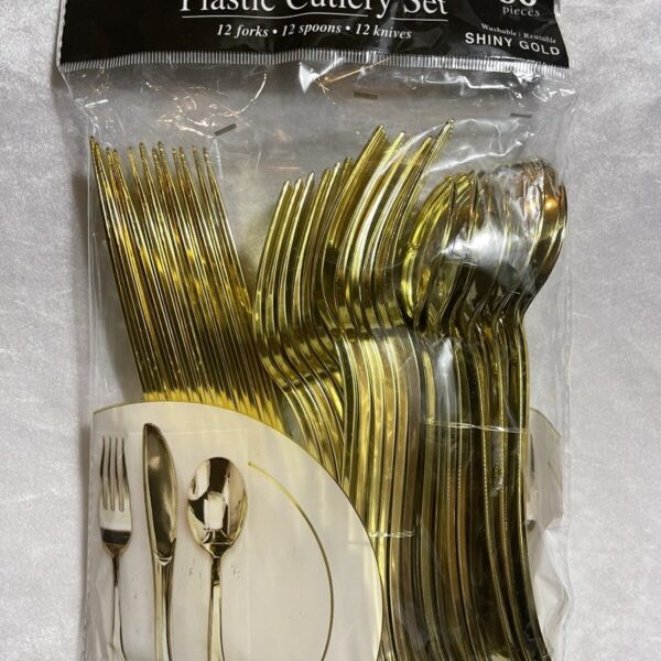 20CT PS GOLD CUTLERY SPOON IN BAG-24