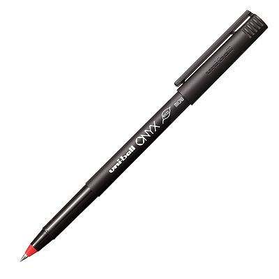 PEN UNIBALL ONYX RED