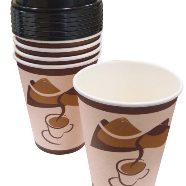 DISPOZE-IT HOT PAPER CUPS 12