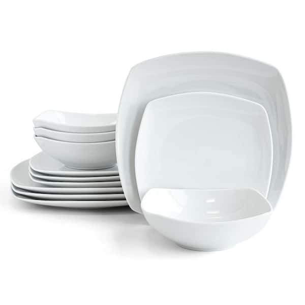 DINNERWARE SET,12pcSQR WOODLIK
7824