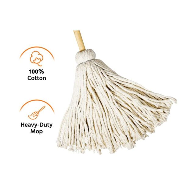 #20 Cotton Mop with Wood Handle (12)
880