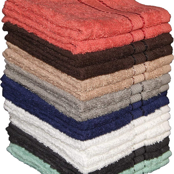 2PK 12" X 12" WASH CLOTHS -48 17OZ