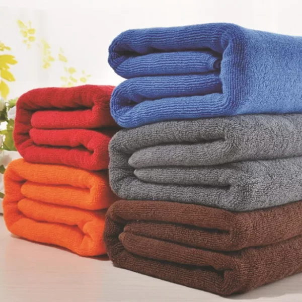 "BATH SHEET ASSORTED COLORS(30X60) 100%
COTTON- 24/BOX"