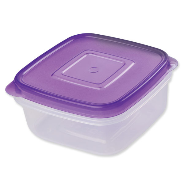 K 2246 /2484 PICA INNOVA SQ  FOOD CONT 0.3GAL PURPLE 120/CS