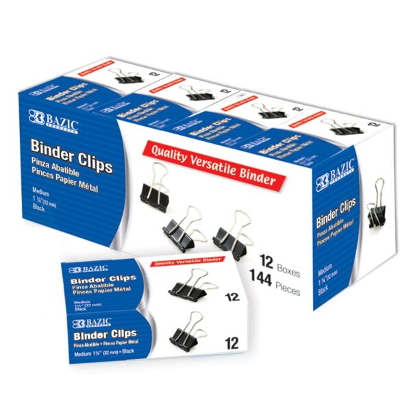 BINDER CLIPS MED/SIZE 32mm 120/