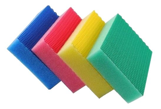 All Pure 4pc Sponges- Assorted Colors
75703