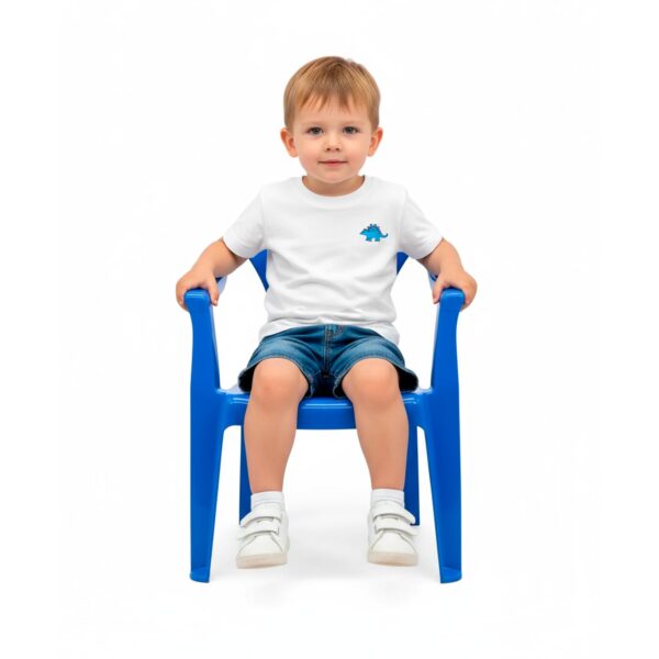 K 6695 PICA DINO KIDS CHAIR BLU