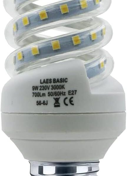AMPOULE SPIRAL LED 9 W