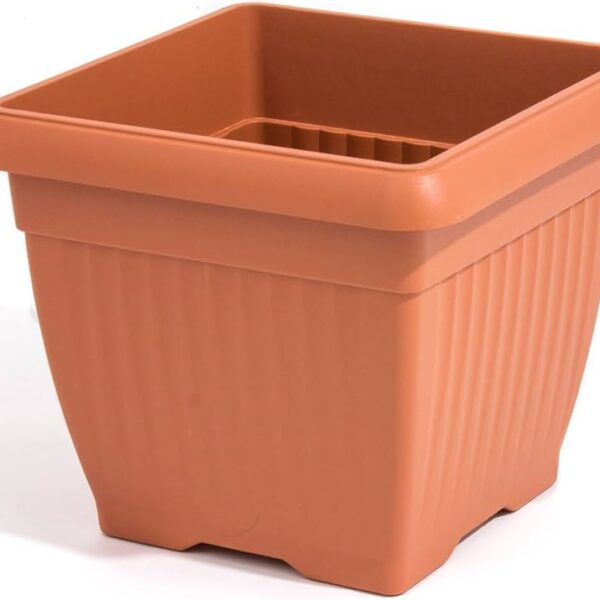 PLANTER MEDIUM 3 SHAPES DARK GR