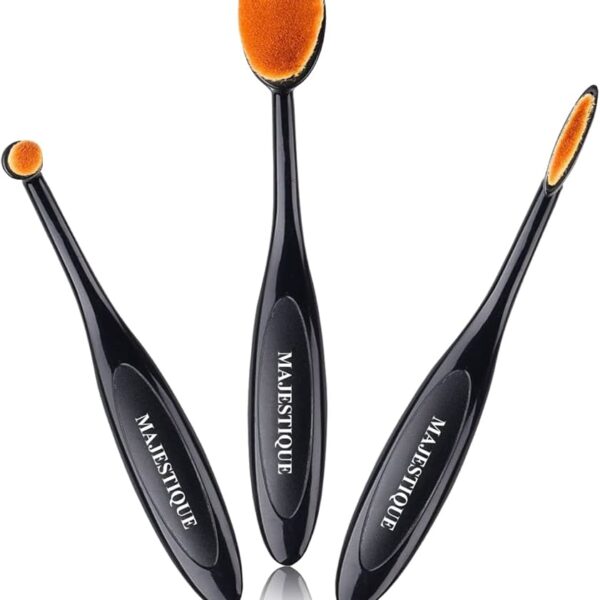 3 Pack Large Cosmetic Brush Set