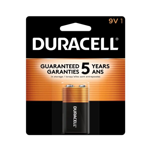 DURACELL BATTERIES 9V-1 COPPERTOP