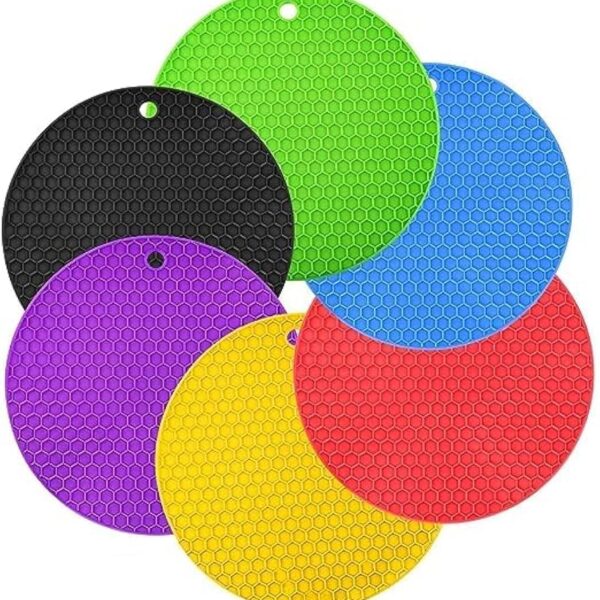 SILICON MAT ROUND 18x18x0.6cm-24