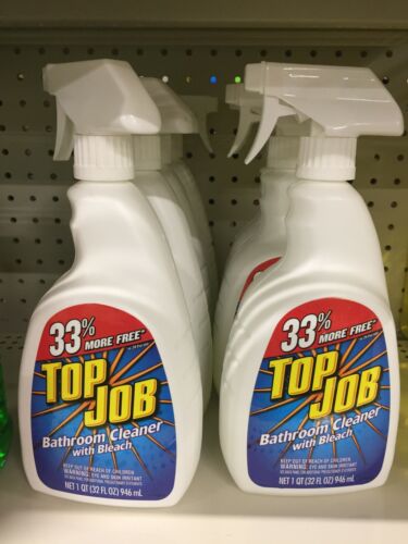 TOP JOB BATHROOM CLEANER WITH B