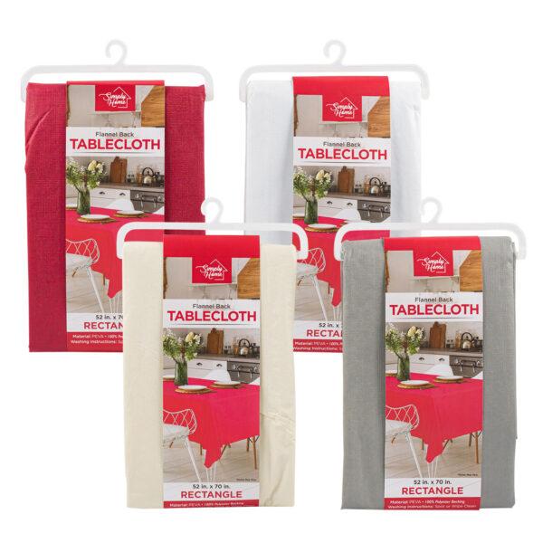Simply Home Tablecloth- 52x70"- 4 Assortments
71919