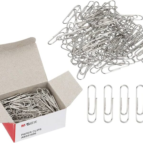 paper clips jumbo # 2 metalliqu