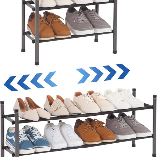 Matte Grey - Stakable/Expandable Shoe Rack (6)
16505

Matte Grey - Stakable/Expandable Shoe Rack (6)

Dimensions: 24-44 x 9 x 13.5"