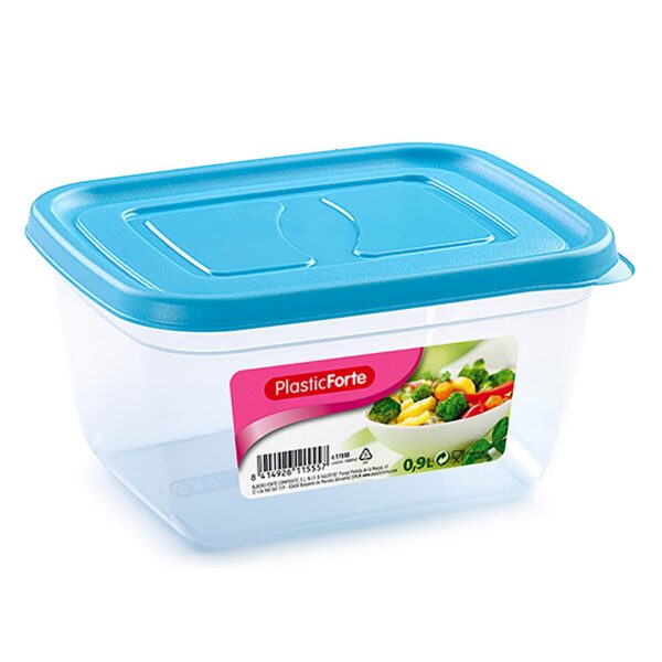 109oz/3.25L RECT COLOR FOOD CONTAINER-48