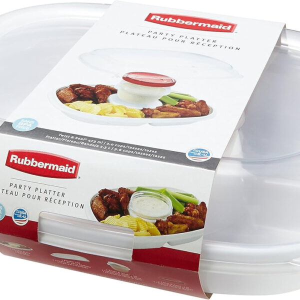 Rubbermaid White Party Platter