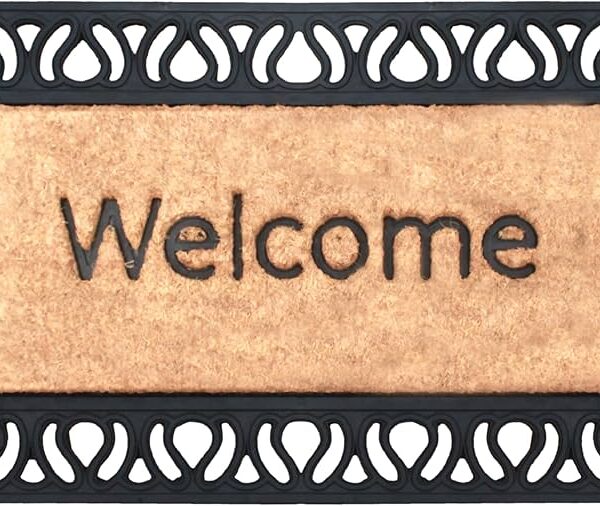 ASSORTED MATS - COIR & RUBBER 18X30 8/BOX