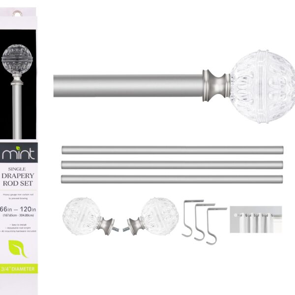 66-120" Satin Nickle Curtain Rod with Acrylic Finial (4)
8196

66-120" Satin Nickle Curtain Rod with Acrylic Finial (4)

Dimensions: 66" to 120"