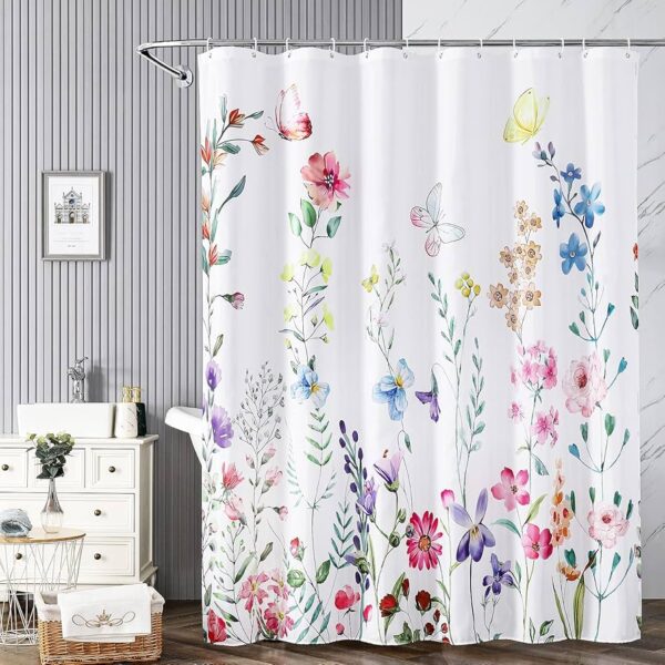 SHOWER CURTAIN 72 X 72 INCHES ASSORTED DESIGNS 27344