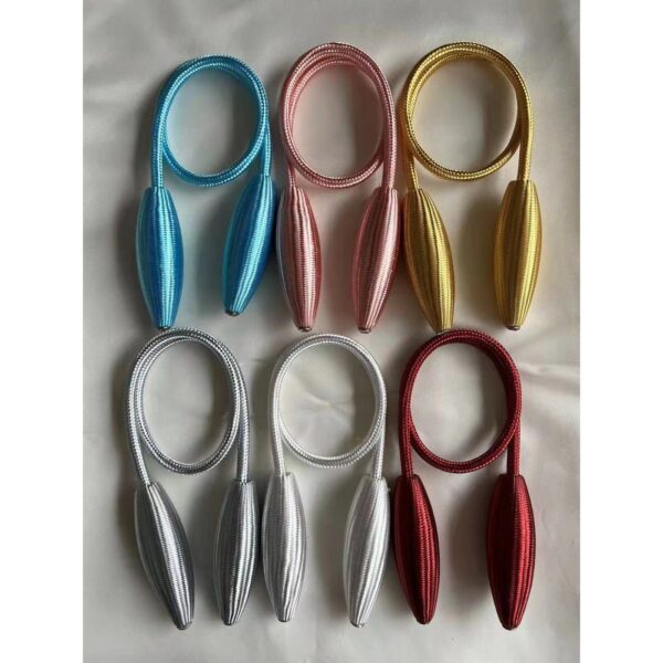 CURTAIN BUCKLE - ASSORTED COLORS- -96/BOX