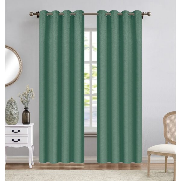 "ANGELA BLACKOUT CURTAIN (52X84) - 8
GROMMETS-24/BOX"