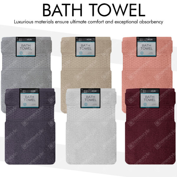 WILCREST BATH TOWEL 27X54" 12.5LB- 12