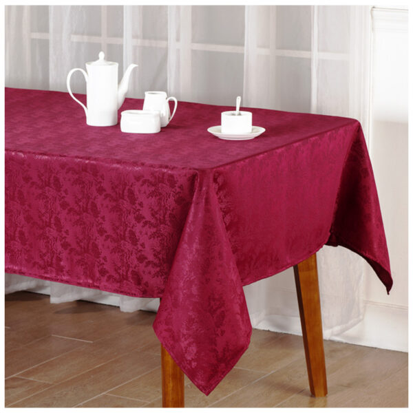 "60X102"" JACQUARD TABLECLOTH TEXTURE
DESIGN ASSORTED-12"