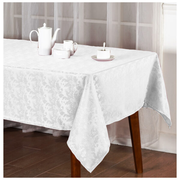 "60X102"" JACQUARD TABLECLOTH LEAF DESIGN
ASSORTED -12"