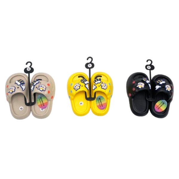 JUNIOR BOYS SLIPPER 3 ASSORTED COLORS-18