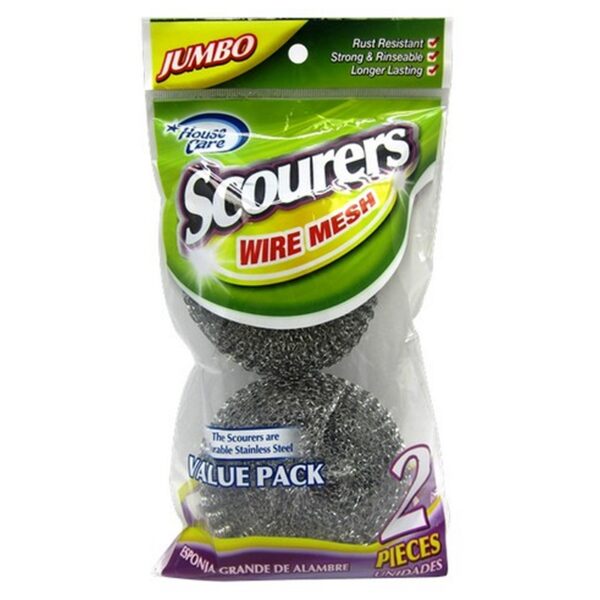 2 PCS SCOURER IN OPP BAG - 48