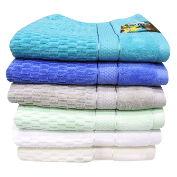 16x28 VELOR HAND TOWEL 5LBS ASSORT-24