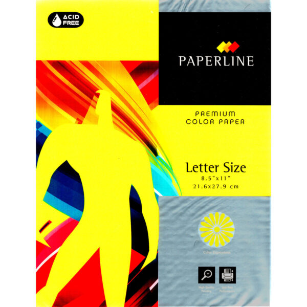 PAPIER COULEUR 8 1/2/11 10/CS/ ROSE, JAUNE, VERT