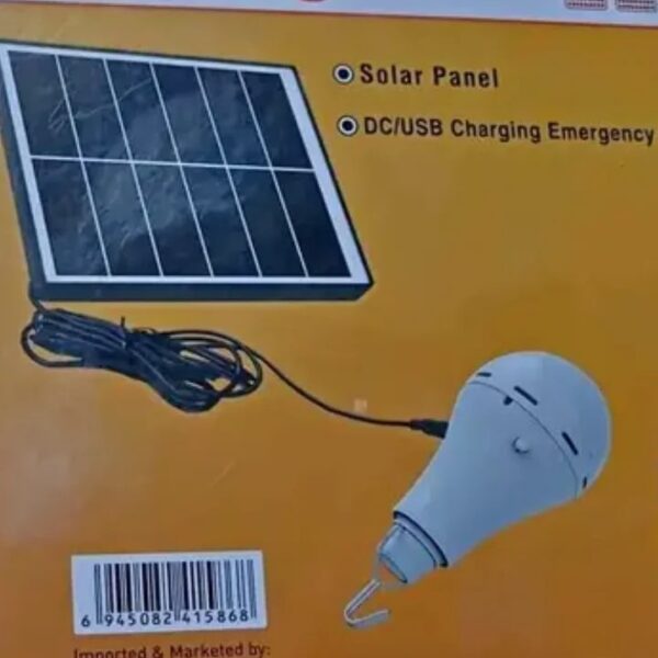 AMPOULE T.S 4W AVEC PANNEAU ET CROCHET MAGNETIQUE