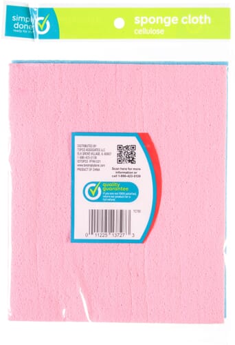 Sponge Cloth Cello 2pk In