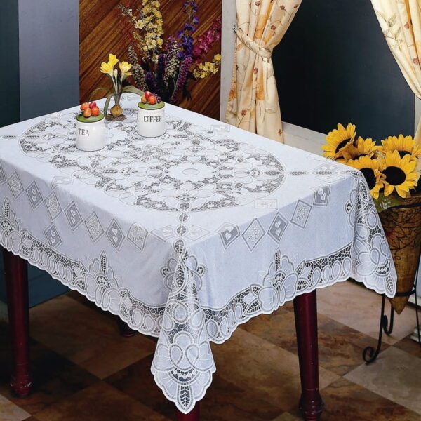 Vinyl Tablecloth- 72"- White
24884